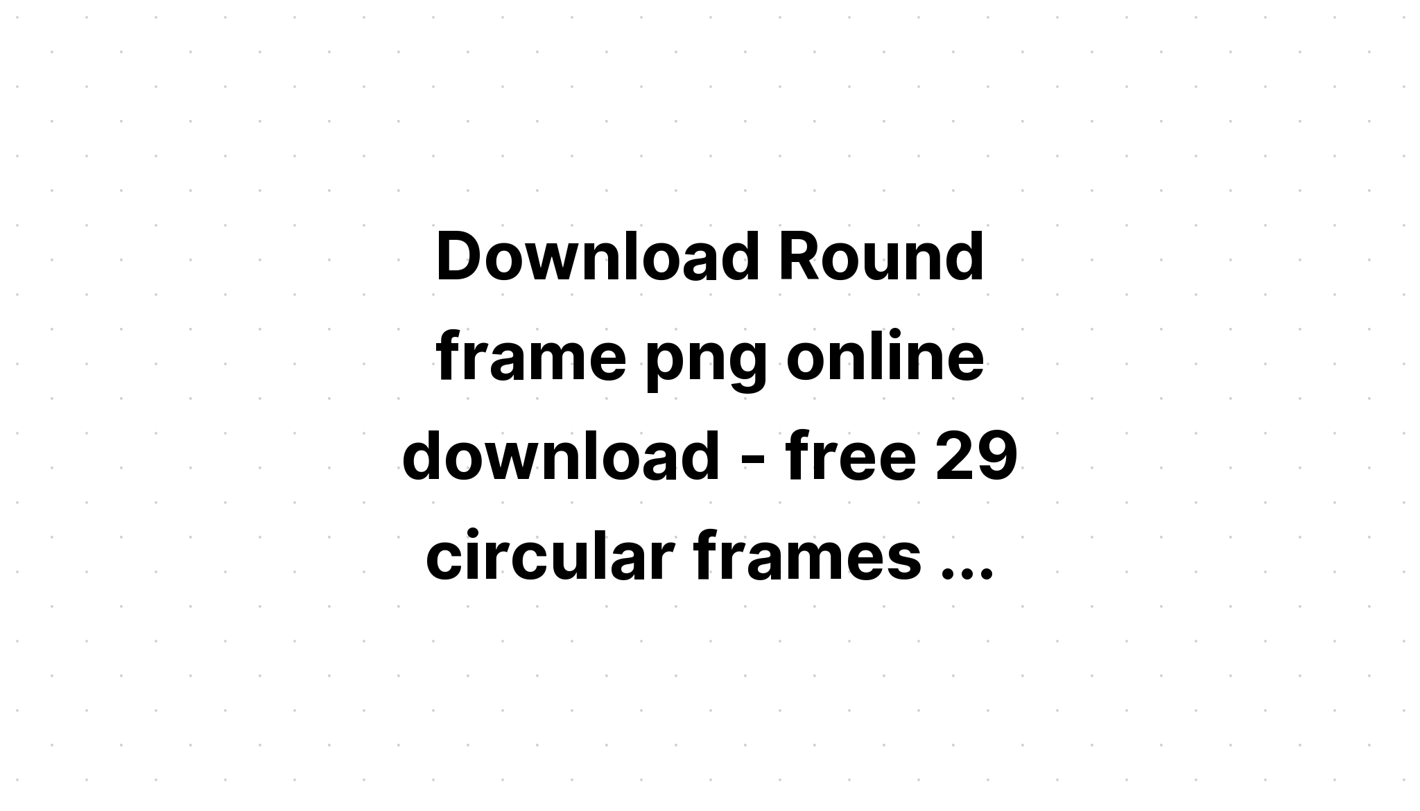 Download Three Circle Frame SVG File